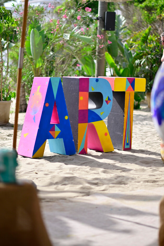 Arte 3D. Arte corporeo. Arte logo. Arte Marbella